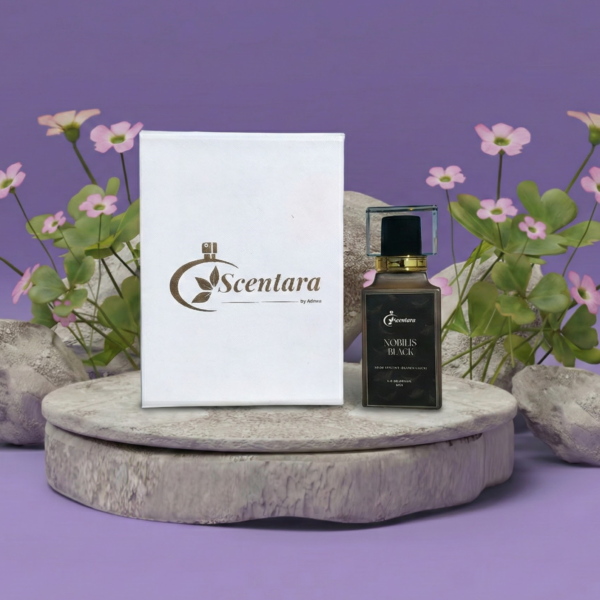 Nobilis Black Luxury Perfume - Arabic Oud & Spice Extravaganza